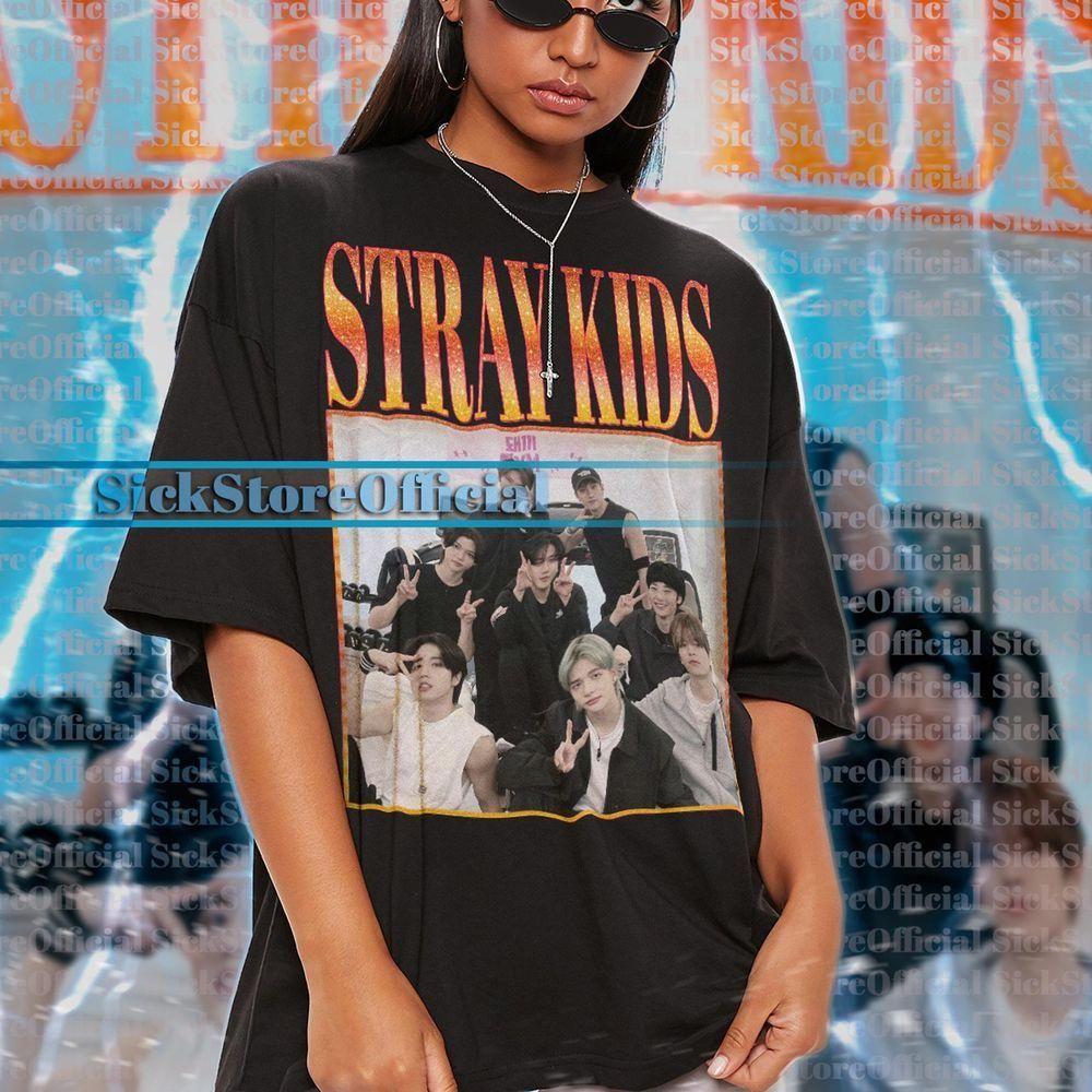 Stray Kids Vintage 2 Vuitino Shirt Stray Kids Vintage 2 Vuitino Shirt